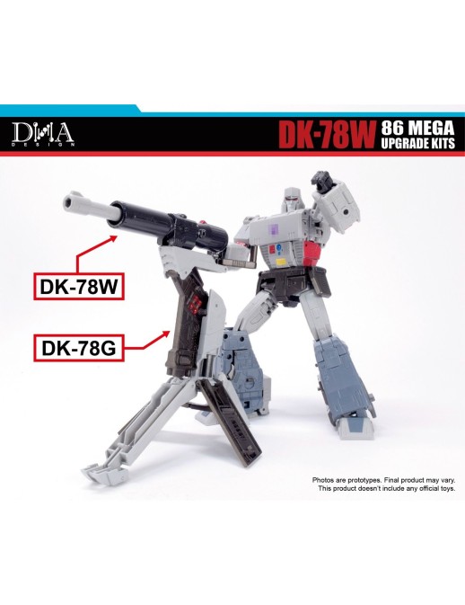 DNA Design DK-78W Upgrade Kits for Transformers The Movie Studio Series 86 Leader Class Megatron