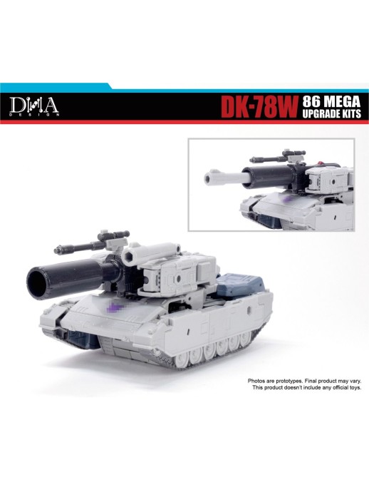 DNA Design DK-78W Upgrade Kits for Transformers The Movie Studio Series 86 Leader Class Megatron