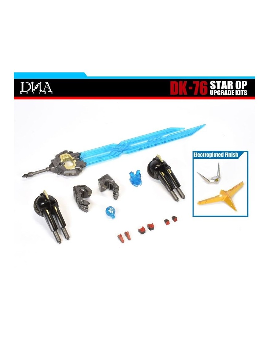 DNA Design DK-76 Upgrade Kits for Transformers: Age of the Primes Titan Class The Thirteen Star Optimus Prime