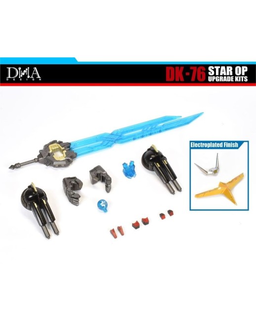 DNA Design DK-76 Upgrade Kits for Transformers: Age of the Primes Titan Class The Thirteen Star Optimus Prime