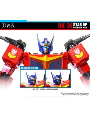 DNA Design DK-76 Upgrade Kits for Transformers: Age of the Primes Titan Class The Thirteen Star Optimus Prime