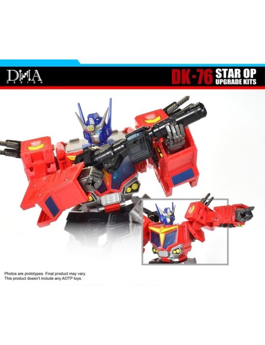 DNA Design DK-76 Upgrade Kits for Transformers: Age of the Primes Titan Class The Thirteen Star Optimus Prime