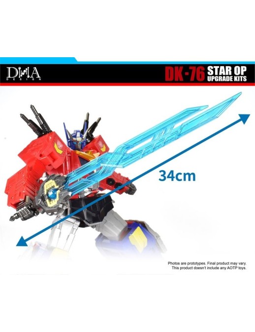 DNA Design DK-76 Upgrade Kits for Transformers: Age of the Primes Titan Class The Thirteen Star Optimus Prime