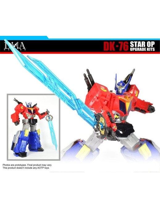 DNA Design DK-76 Upgrade Kits for Transformers: Age of the Primes Titan Class The Thirteen Star Optimus Prime