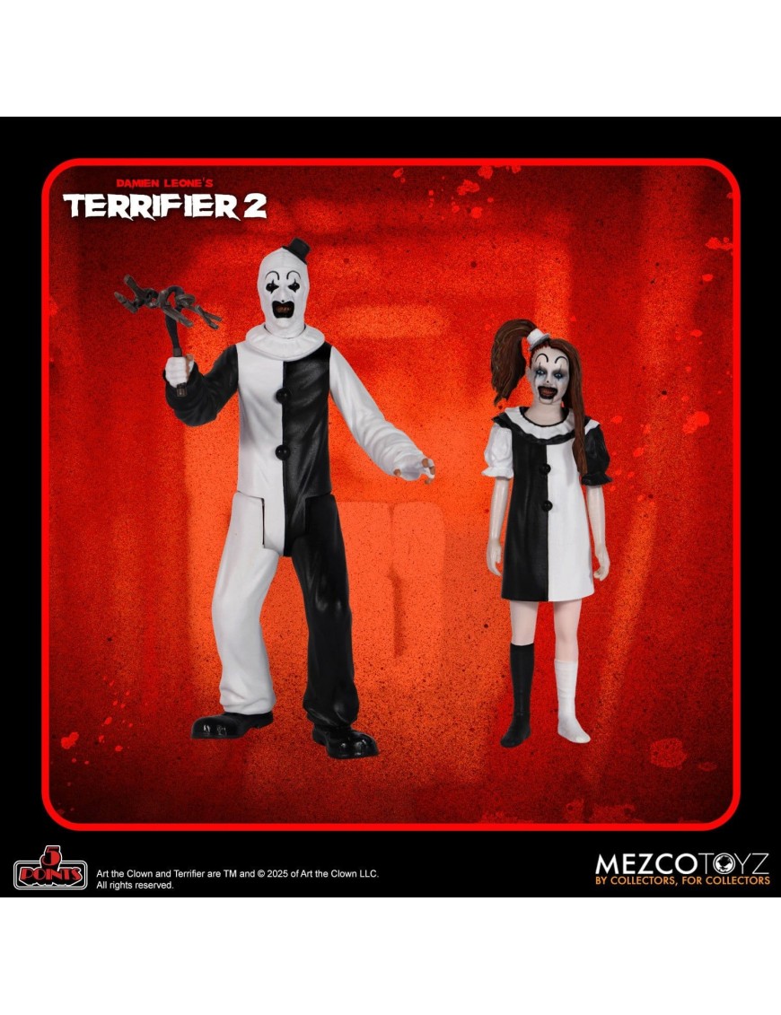 Mezco Terrifier 2 5 Points Figure Set