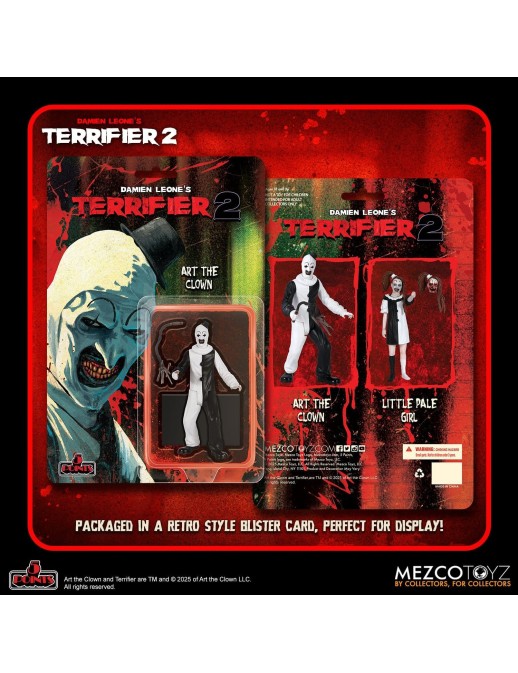 Mezco Terrifier 2 5 Points Figure Set