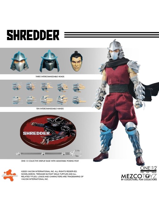 Mezco Toys The One 12 Collective Teenage Mutant Ninja Turtles Shredder