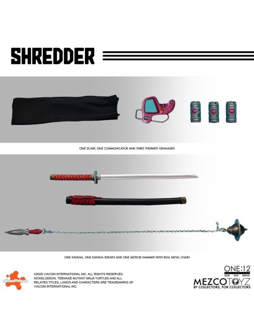 Mezco Toys The One 12 Collective Teenage Mutant Ninja Turtles Shredder