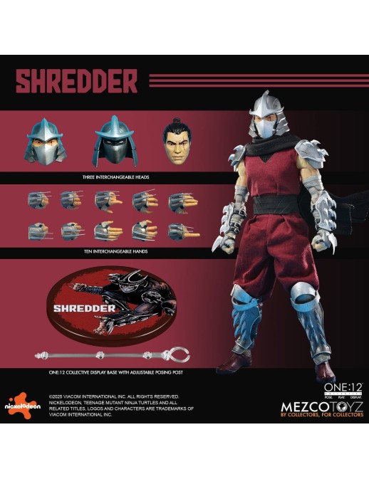 Mezco Toys The One 12 Collective Teenage Mutant Ninja Turtles Shredder