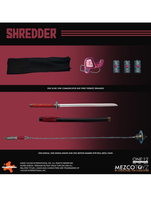 Mezco Toys The One 12 Collective Teenage Mutant Ninja Turtles Shredder