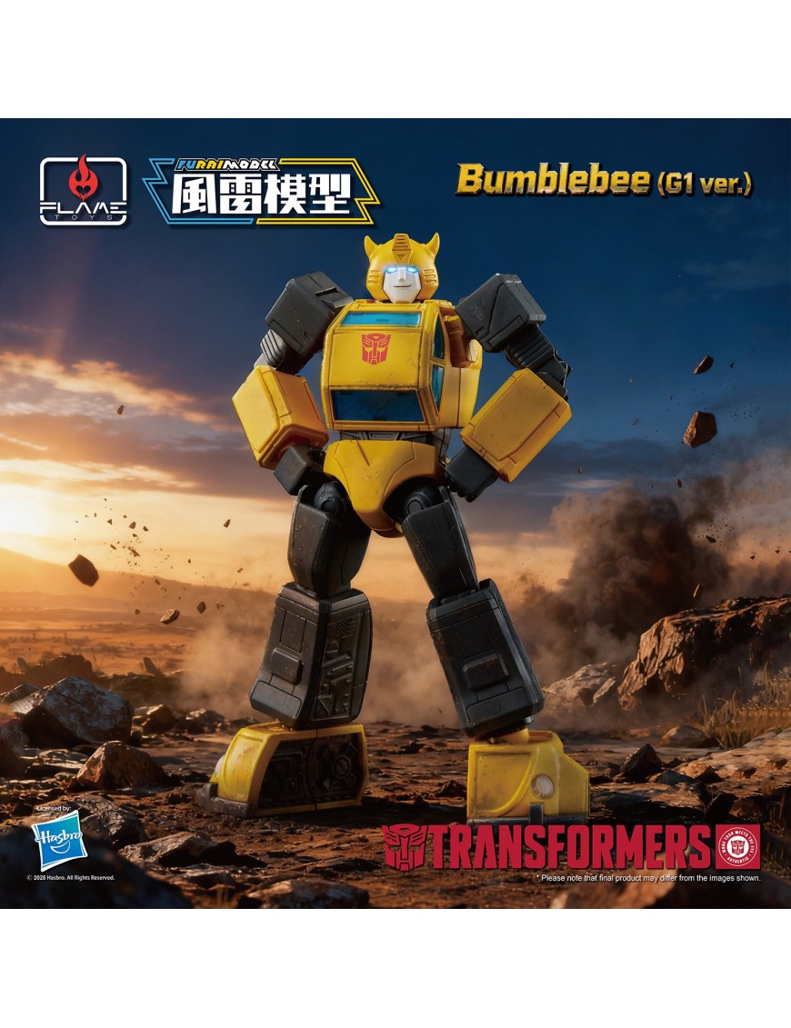 Flame Toys Model Kit Series Transformers Bumblebee G1 Version