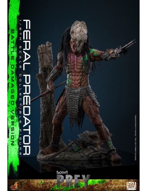 Hot Toys Television Masterpiece Prey Feral Predator Battle Damaged Version 1/6 Scale Collectible Figure