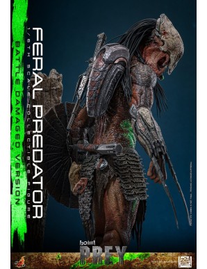 Hot Toys Television Masterpiece Prey Feral Predator Battle Damaged Version 1/6 Scale Collectible Figure