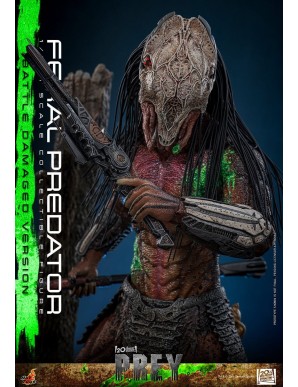 Hot Toys Television Masterpiece Prey Feral Predator Battle Damaged Version 1/6 Scale Collectible Figure