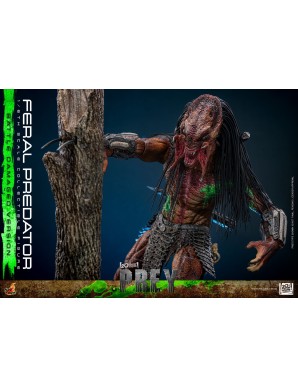 Hot Toys Television Masterpiece Prey Feral Predator Battle Damaged Version 1/6 Scale Collectible Figure