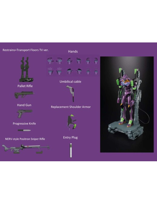 Blokees Action Edition Neon Genesis Evangelion EVA Unit-01 TV Version
