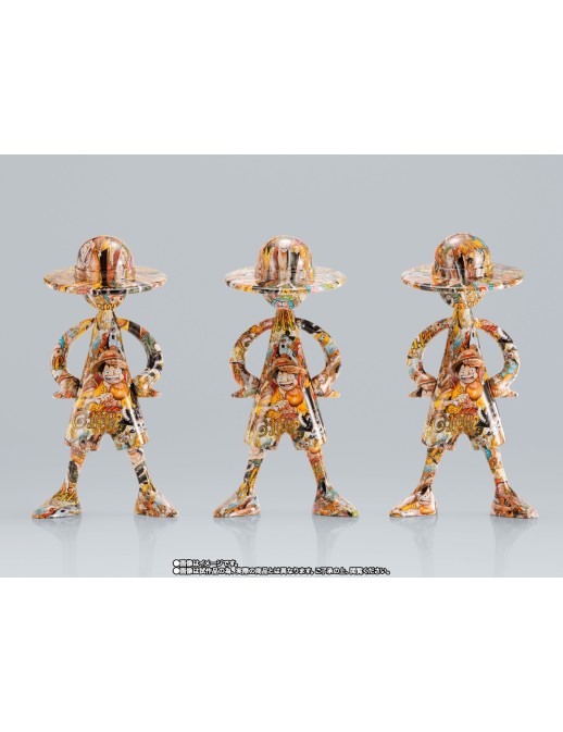 Bandai One Piece Luffy's ArtCanvas 1000LOGS Anniversary 1/8 Scale Figure