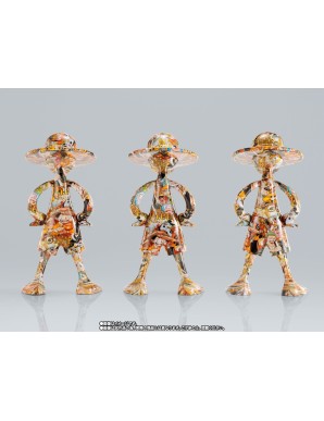 Bandai One Piece Luffy's ArtCanvas 1000LOGS Anniversary 1/8 Scale Figure