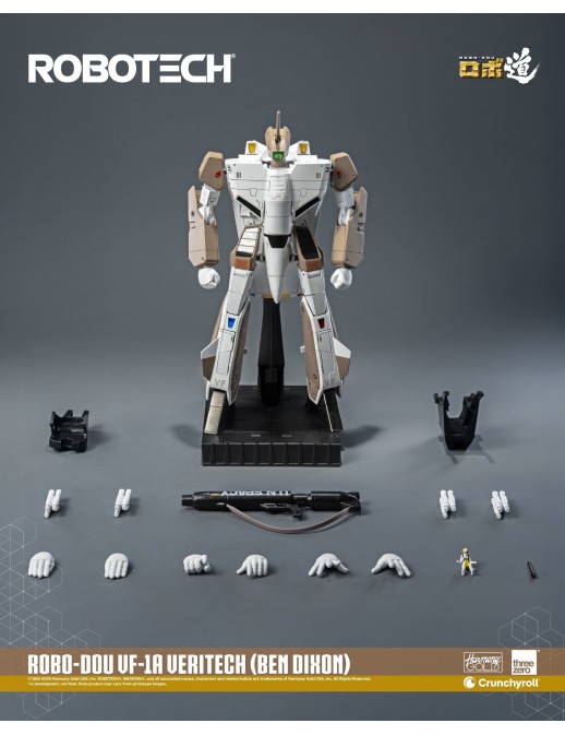 Threezero ROBO-DOU Robotech VF-1A Veritech Ben Dixon Use