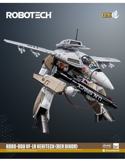 Threezero ROBO-DOU Robotech VF-1A Veritech Ben Dixon Use