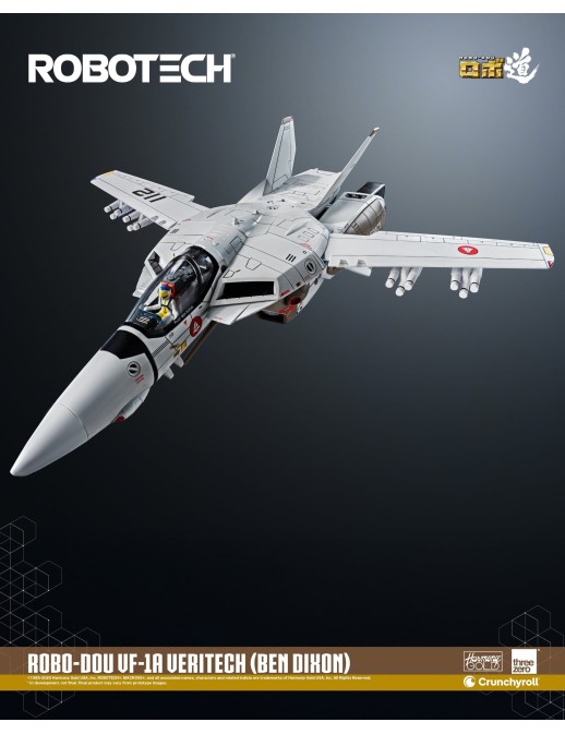 Threezero ROBO-DOU Robotech VF-1A Veritech Ben Dixon Use