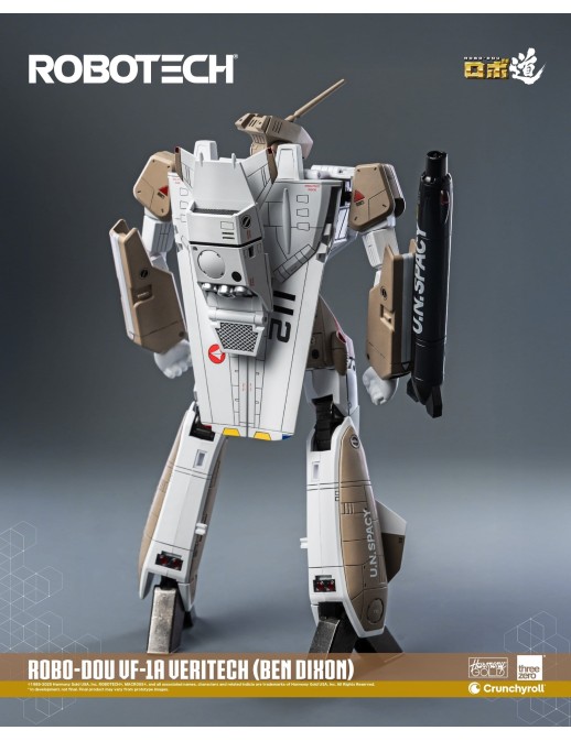 Threezero ROBO-DOU Robotech VF-1A Veritech Ben Dixon Use