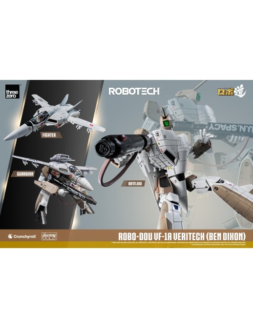 Threezero ROBO-DOU Robotech VF-1A Veritech Ben Dixon Use