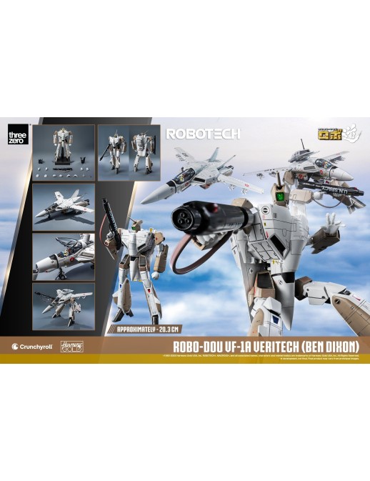 Threezero ROBO-DOU Robotech VF-1A Veritech Ben Dixon Use