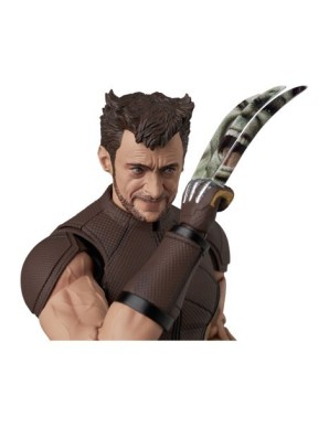 Medicom Toy MAFEX Deadpool & Wolverine Wolverine Brown Suit Version