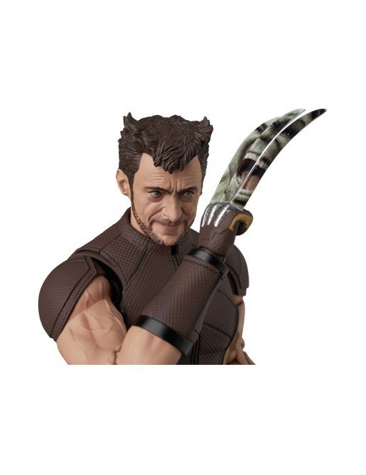 Medicom Toy MAFEX Deadpool & Wolverine Wolverine Brown Suit Version