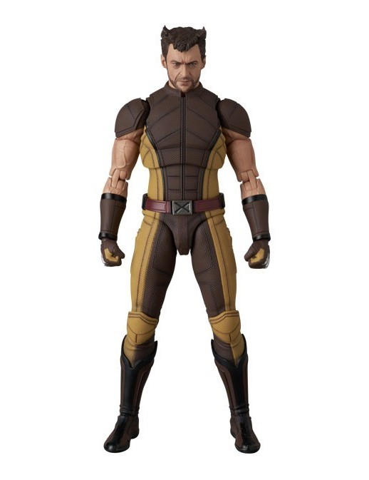 Medicom Toy MAFEX Deadpool & Wolverine Wolverine Brown Suit Version