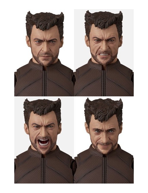 Medicom Toy MAFEX Deadpool & Wolverine Wolverine Brown Suit Version