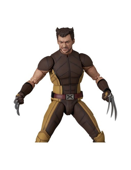 Medicom Toy MAFEX Deadpool & Wolverine Wolverine Brown Suit Version