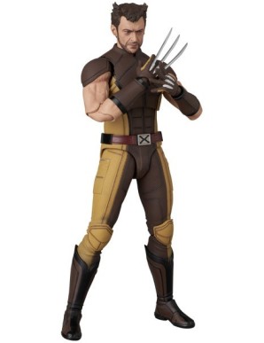 Medicom Toy MAFEX Deadpool & Wolverine Wolverine Brown Suit Version