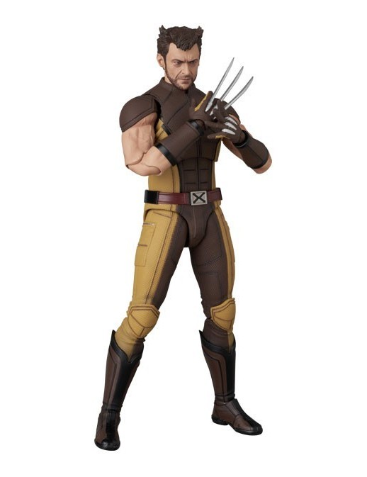 Medicom Toy MAFEX Deadpool & Wolverine Wolverine Brown Suit Version
