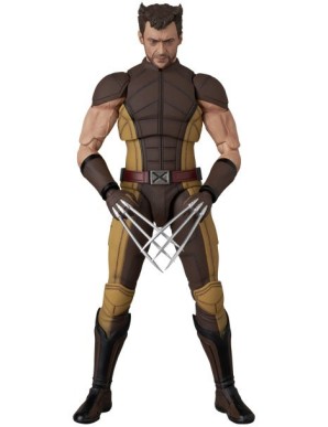 Medicom Toy MAFEX Deadpool & Wolverine Wolverine Brown Suit Version