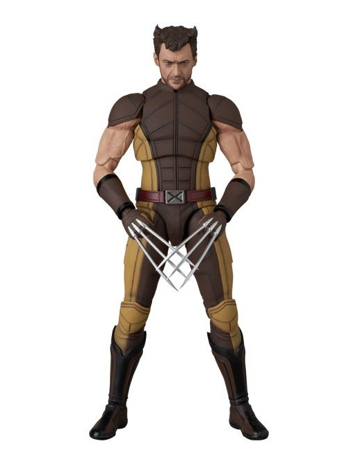 Medicom Toy MAFEX Deadpool & Wolverine Wolverine Brown Suit Version