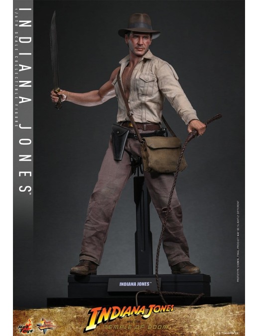 Hot Toys Movie Masterpiece Indiana Jones and the Temple of Doom Indiana Jones 1/6 Scale Collectible Figure