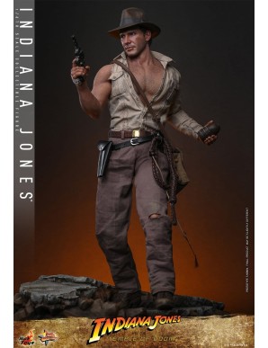 Hot Toys Movie Masterpiece Indiana Jones and the Temple of Doom Indiana Jones 1/6 Scale Collectible Figure