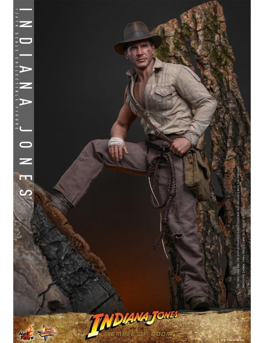 Hot Toys Movie Masterpiece Indiana Jones and the Temple of Doom Indiana Jones 1/6 Scale Collectible Figure