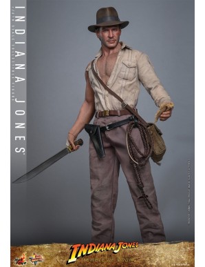 Hot Toys Movie Masterpiece Indiana Jones and the Temple of Doom Indiana Jones 1/6 Scale Collectible Figure