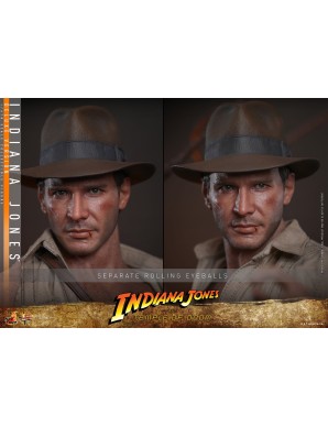 Hot Toys Movie Masterpiece Indiana Jones and the Temple of Doom Indiana Jones 1/6 Scale Collectible Figure Deluxe Version