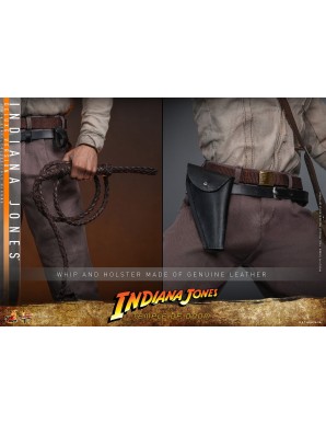 Hot Toys Movie Masterpiece Indiana Jones and the Temple of Doom Indiana Jones 1/6 Scale Collectible Figure Deluxe Version