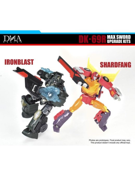 DNA Design DK-69R Upgrade Kits for Transformers: Age of the Primes