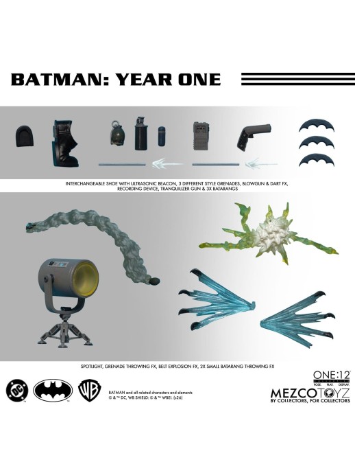 Mezco Toys The One 12 Collective Batman Year One Batman
