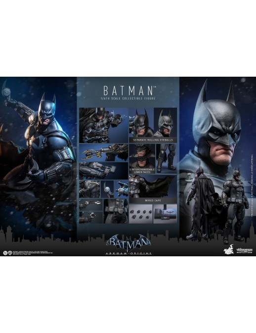 Hot Toys Videogame Masterpiece Batman Arkham Origins Batman 1/6 Scale Collectible Figure
