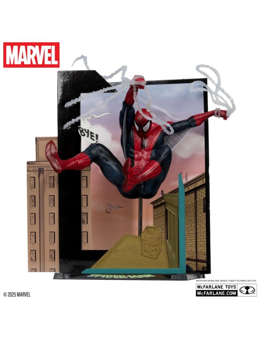 Mc Farlane Toys Marvel Comics Spider-Man 6 Version 2 1/10 Scale Statue