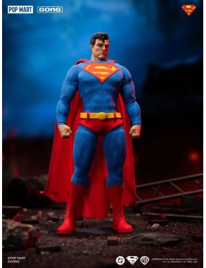 POP Mart X Gong Studio Batman Hush Superman 1/12 Scale Action Figure
