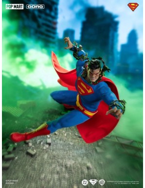 POP Mart X Gong Studio Batman Hush Superman 1/12 Scale Action Figure