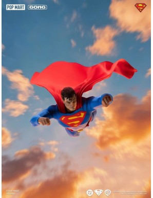 POP Mart X Gong Studio Batman Hush Superman 1/12 Scale Action Figure